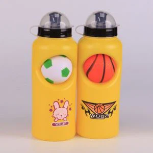 Basketball Plastic Sports Bottle